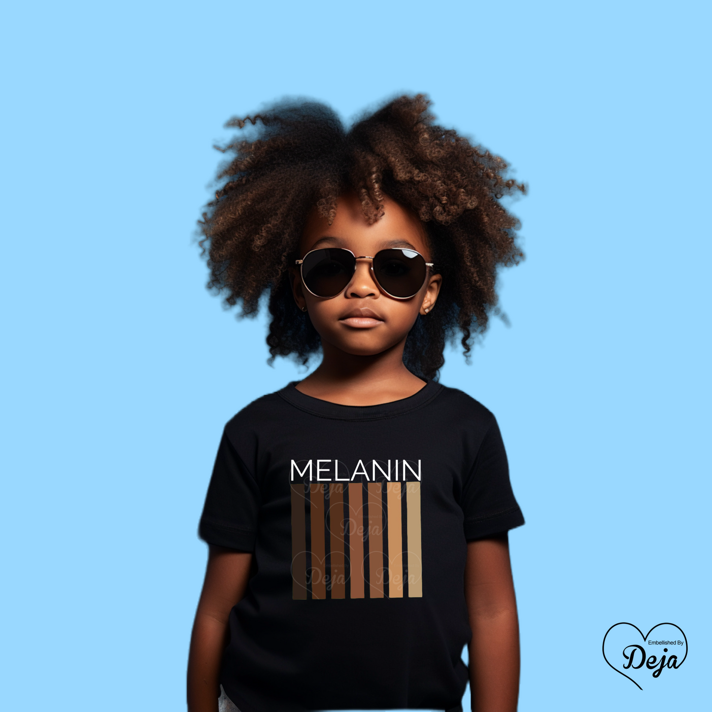 Melanin Shades Kids Shirt
