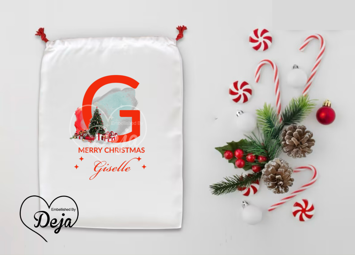 Personalized Sublimation Santa Sack