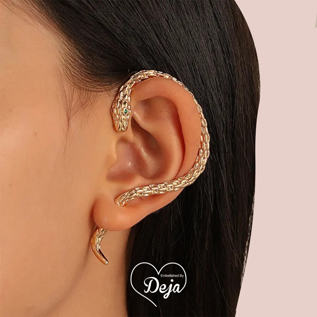Snake Cuff Earrings