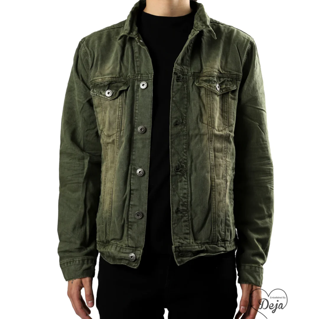 Distressed Jean Jacket