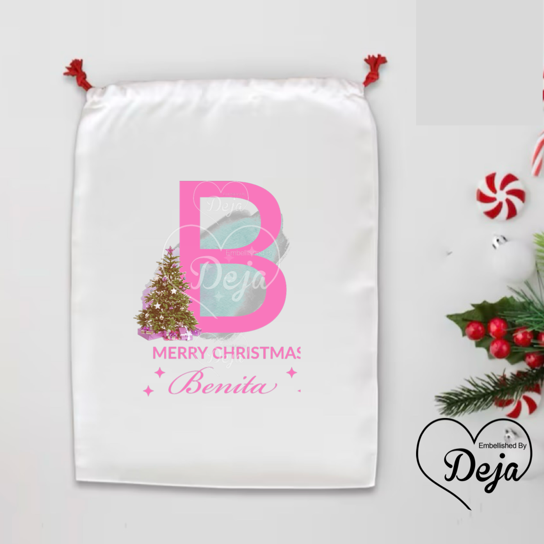 Personalized Sublimation Santa Sack