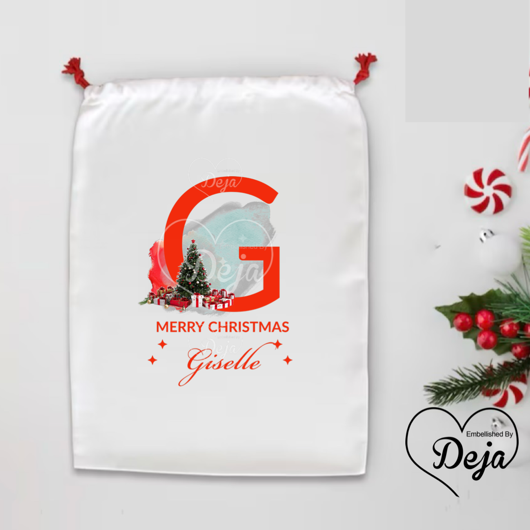 Personalized Sublimation Santa Sack