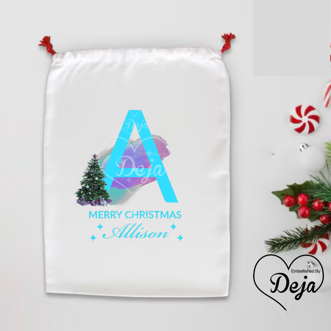 Personalized Sublimation Santa Sack