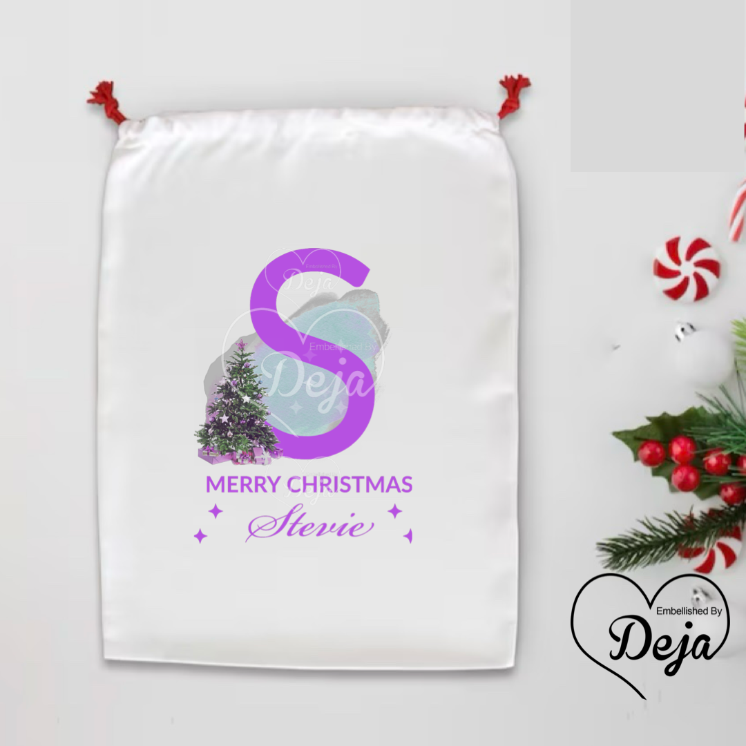 Personalized Sublimation Santa Sack