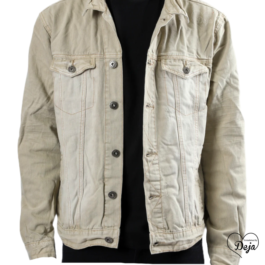 Distressed Jean Jacket