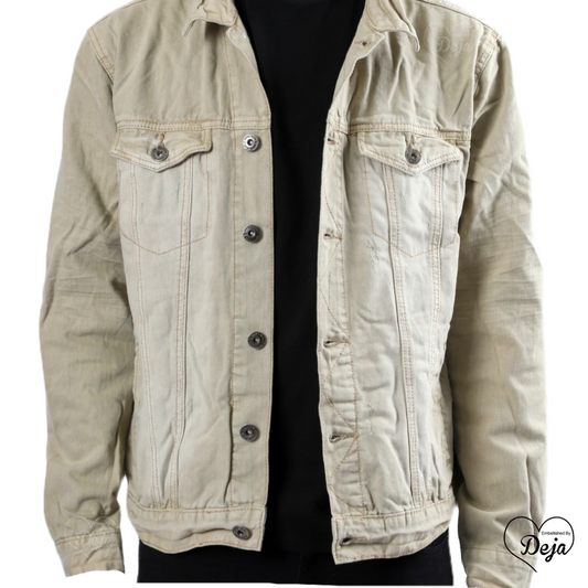 Distressed Jean Jacket