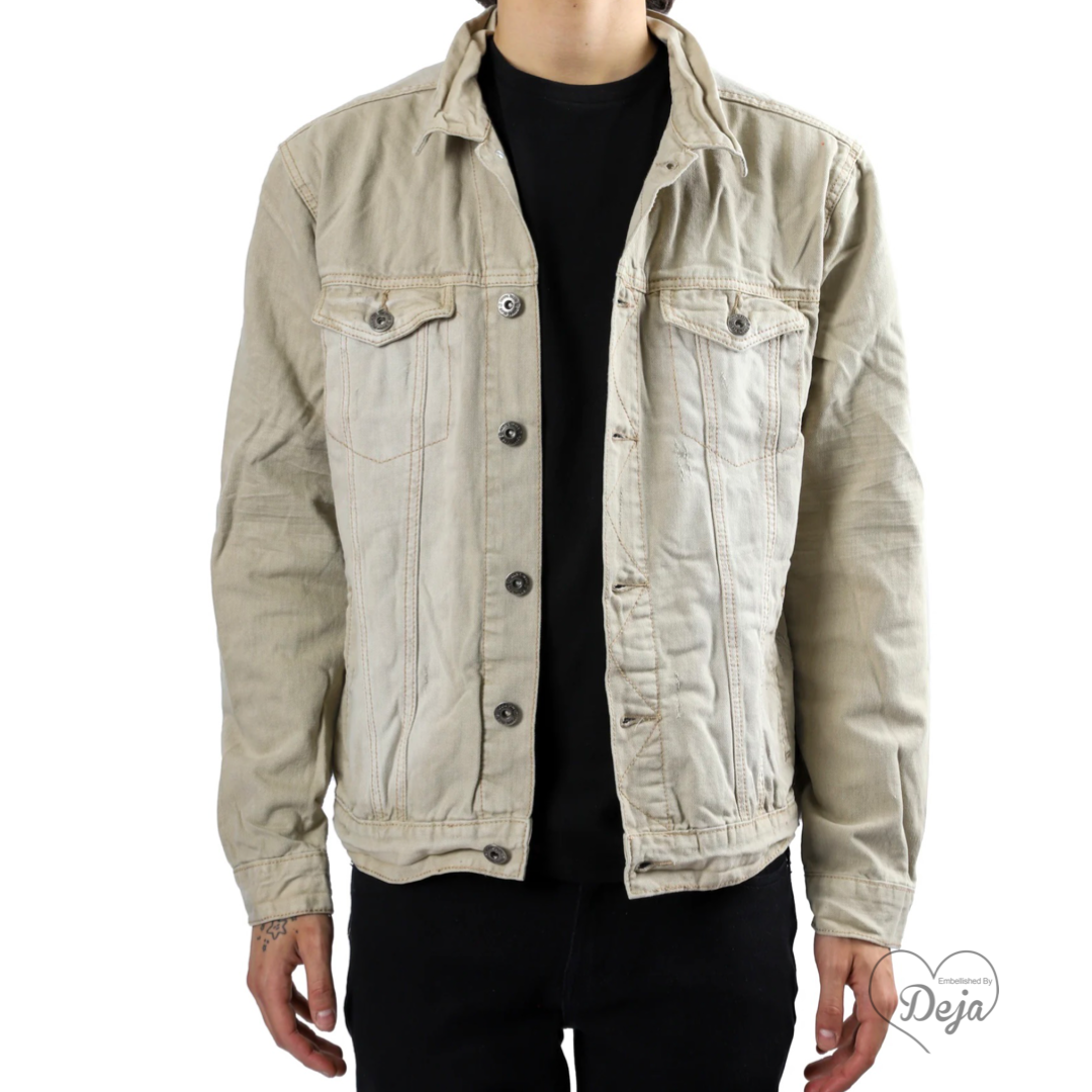 Distressed Jean Jacket