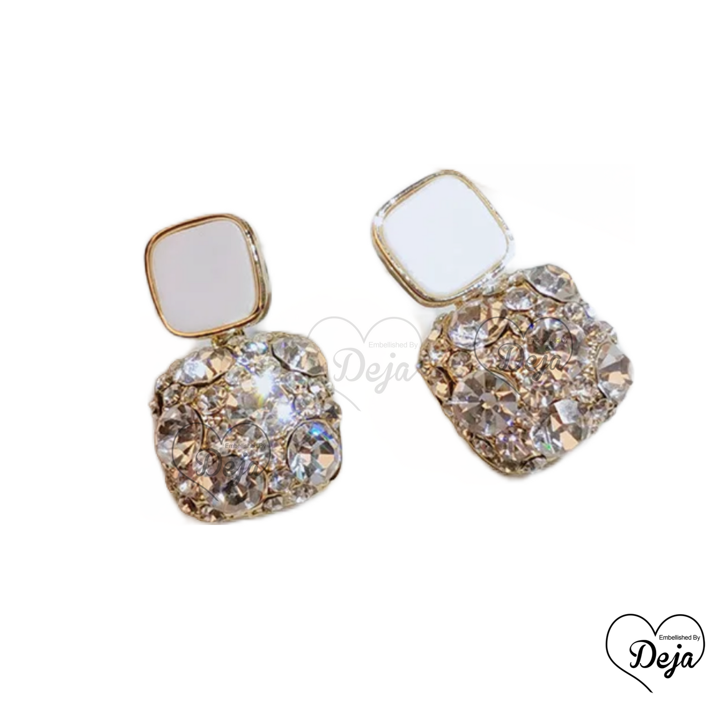Crystal Rhinestone Earrings