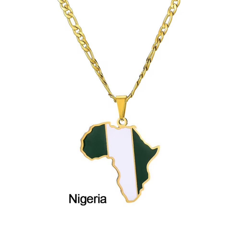 African Country Necklace