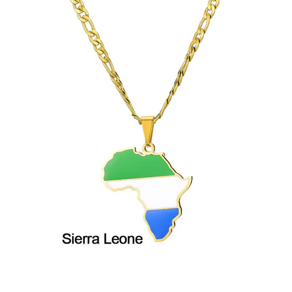 African Country Necklace