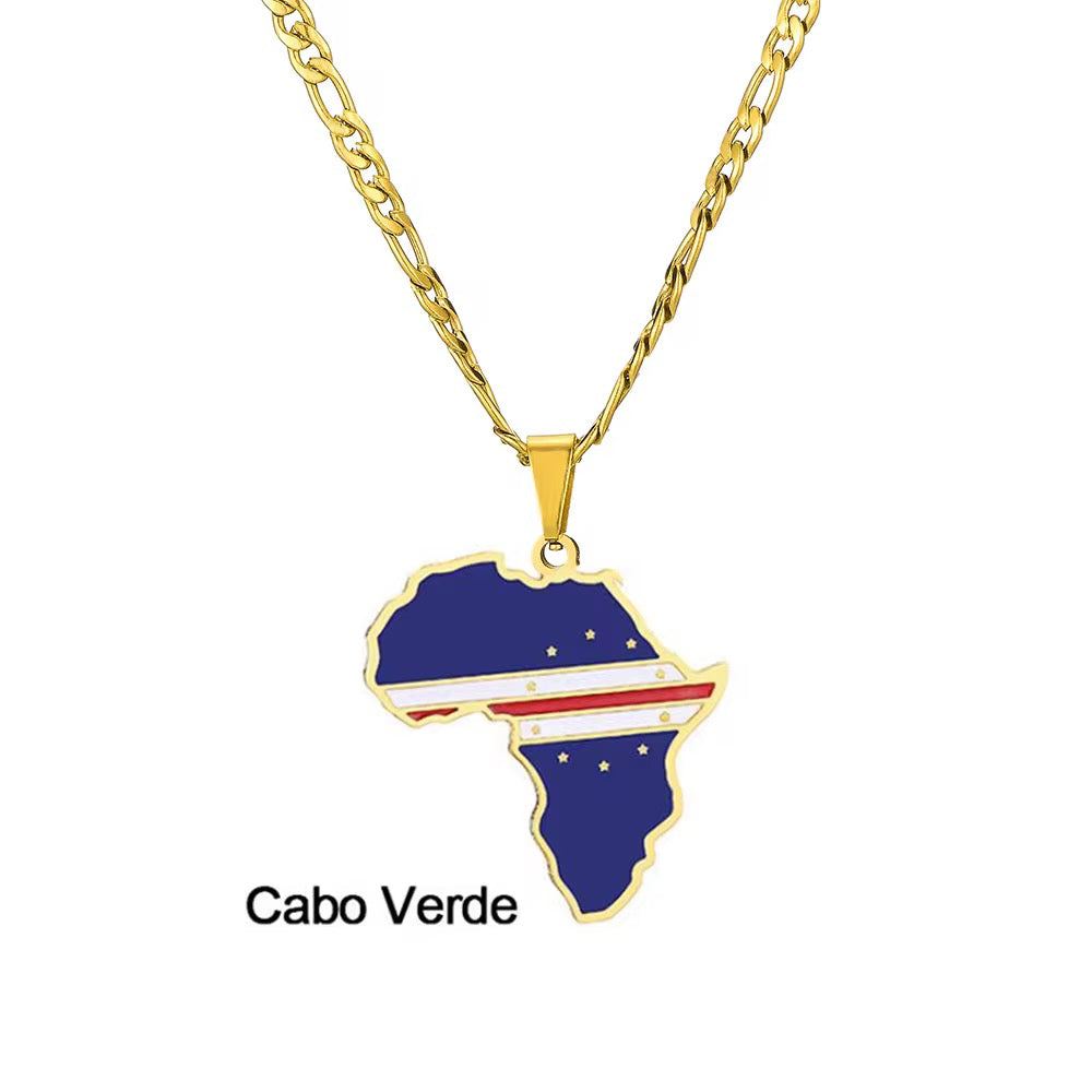 African Country Necklace