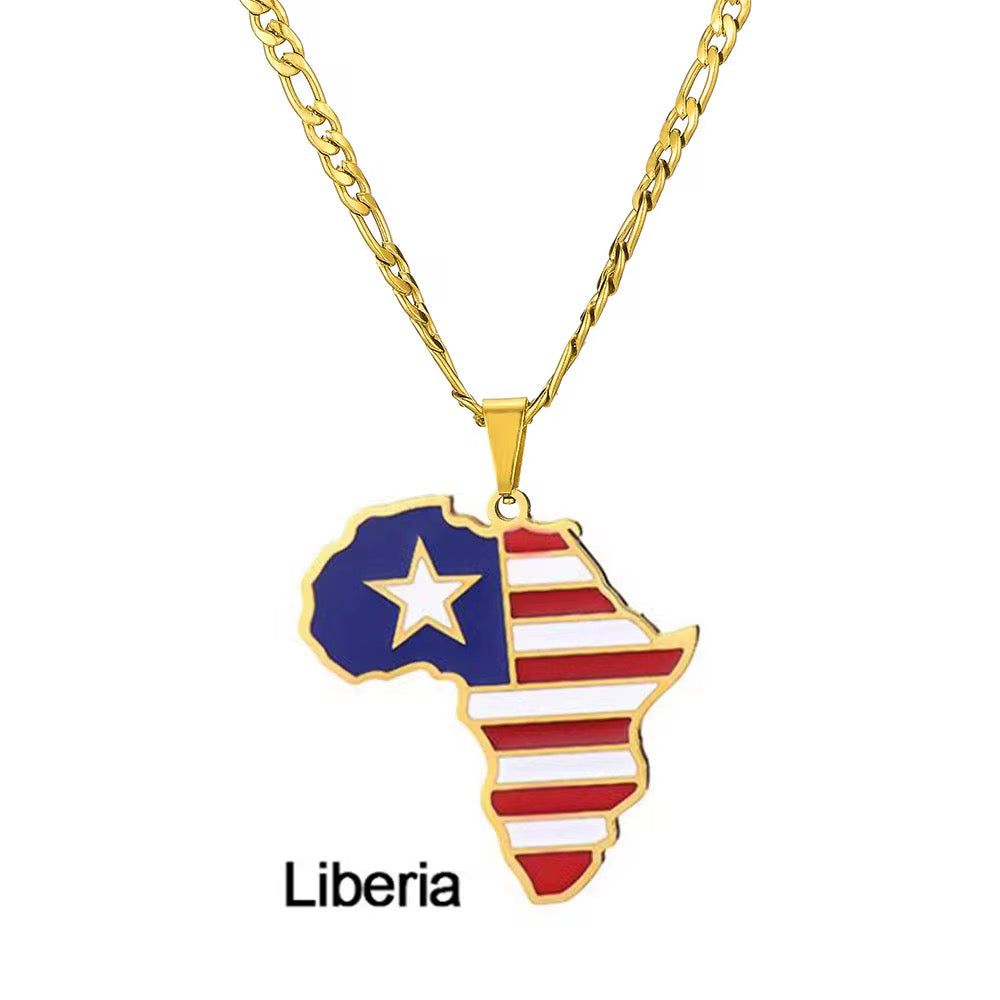 African Country Necklace