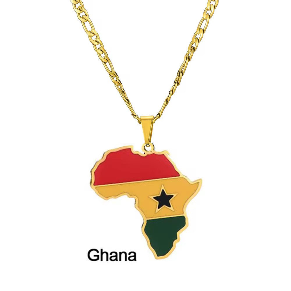 African Country Necklace
