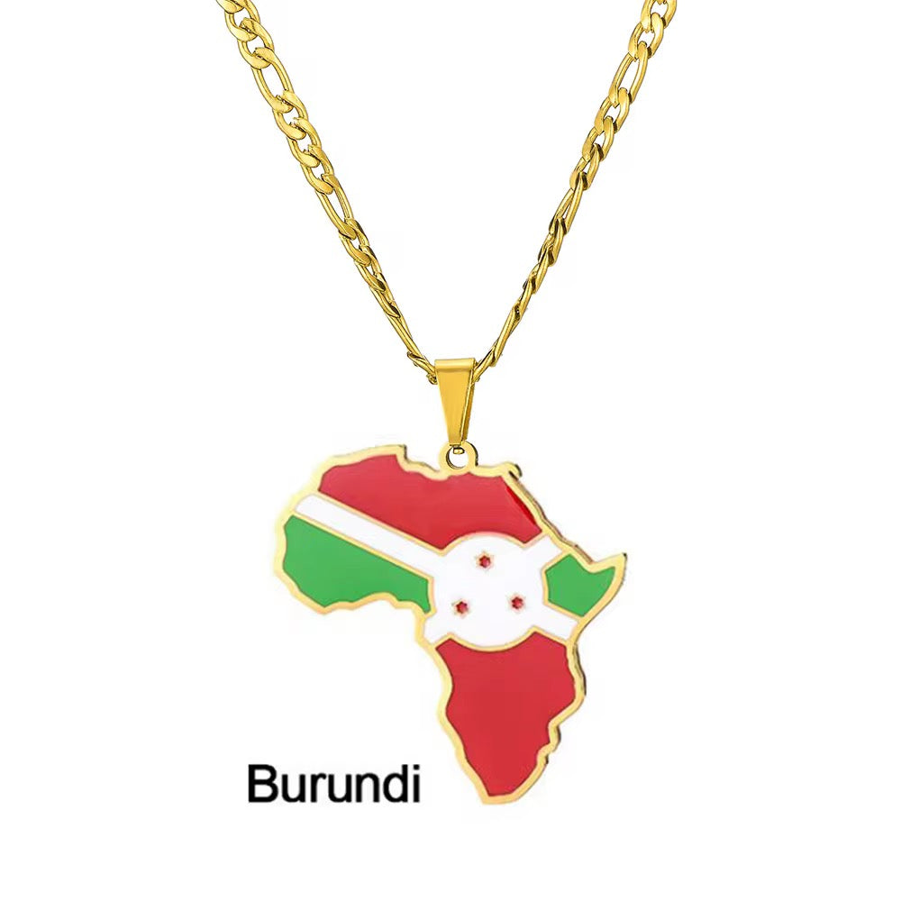 African Country Necklace