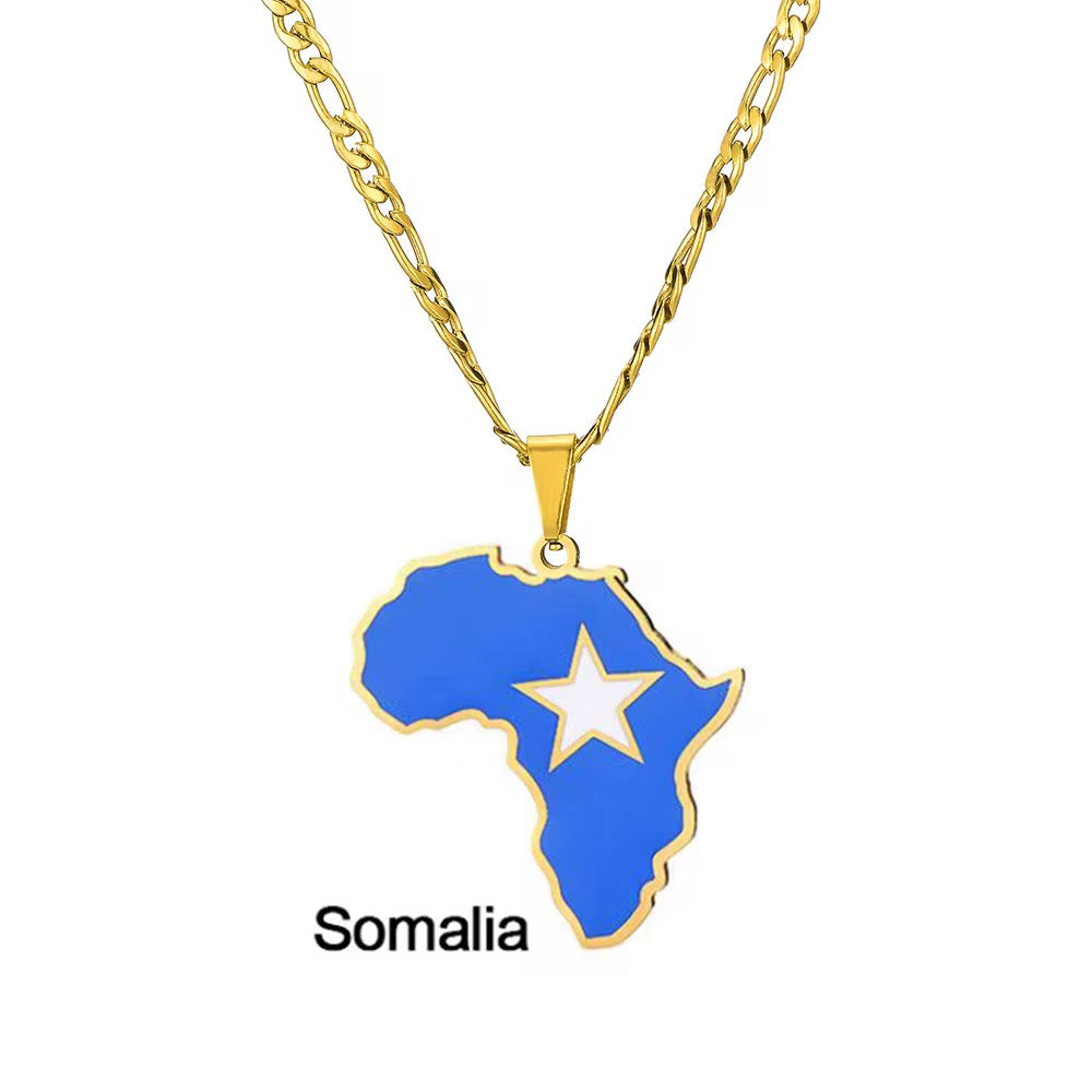 African Country Necklace