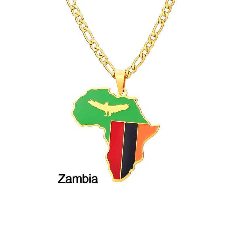African Country Necklace