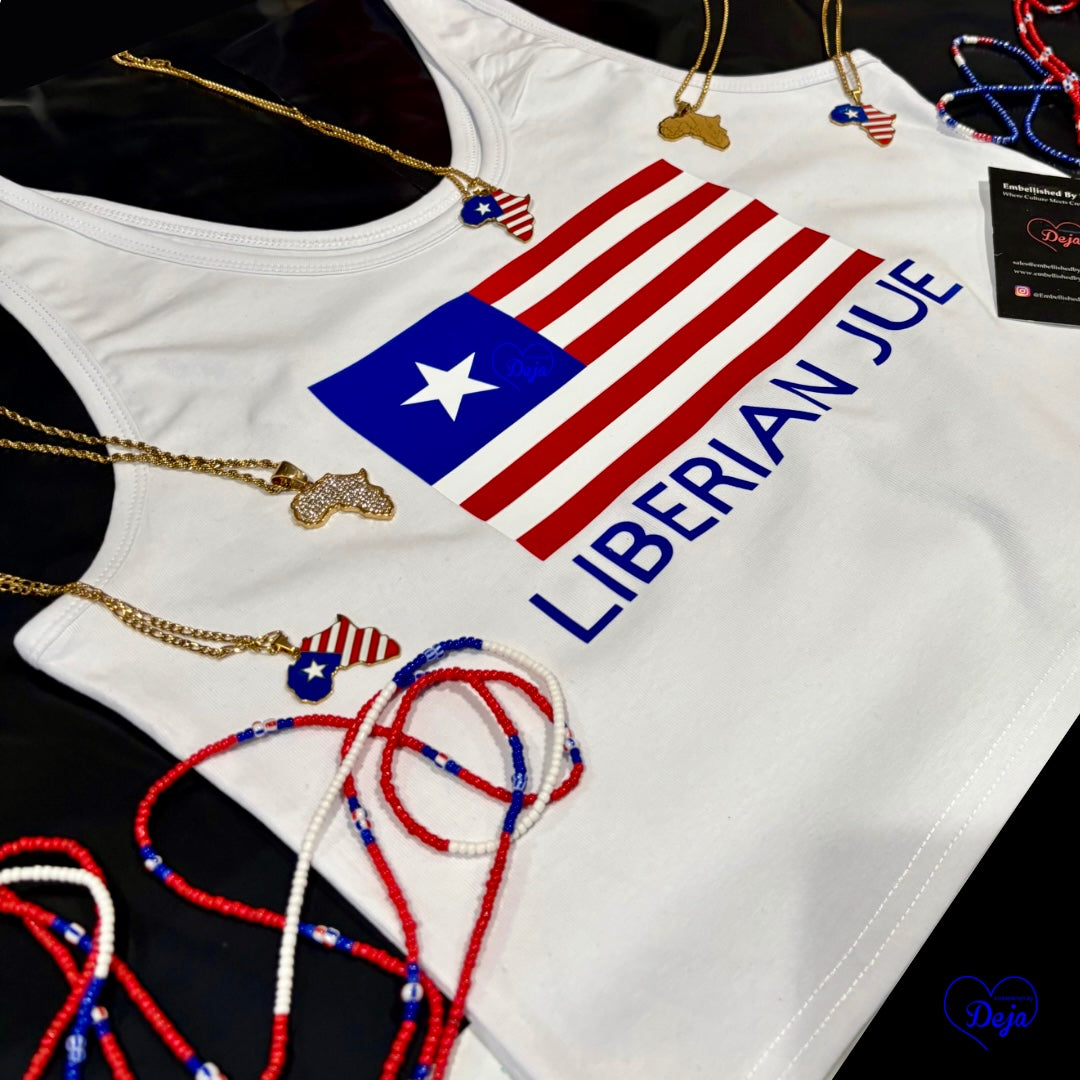 Liberian Jue Crop Top