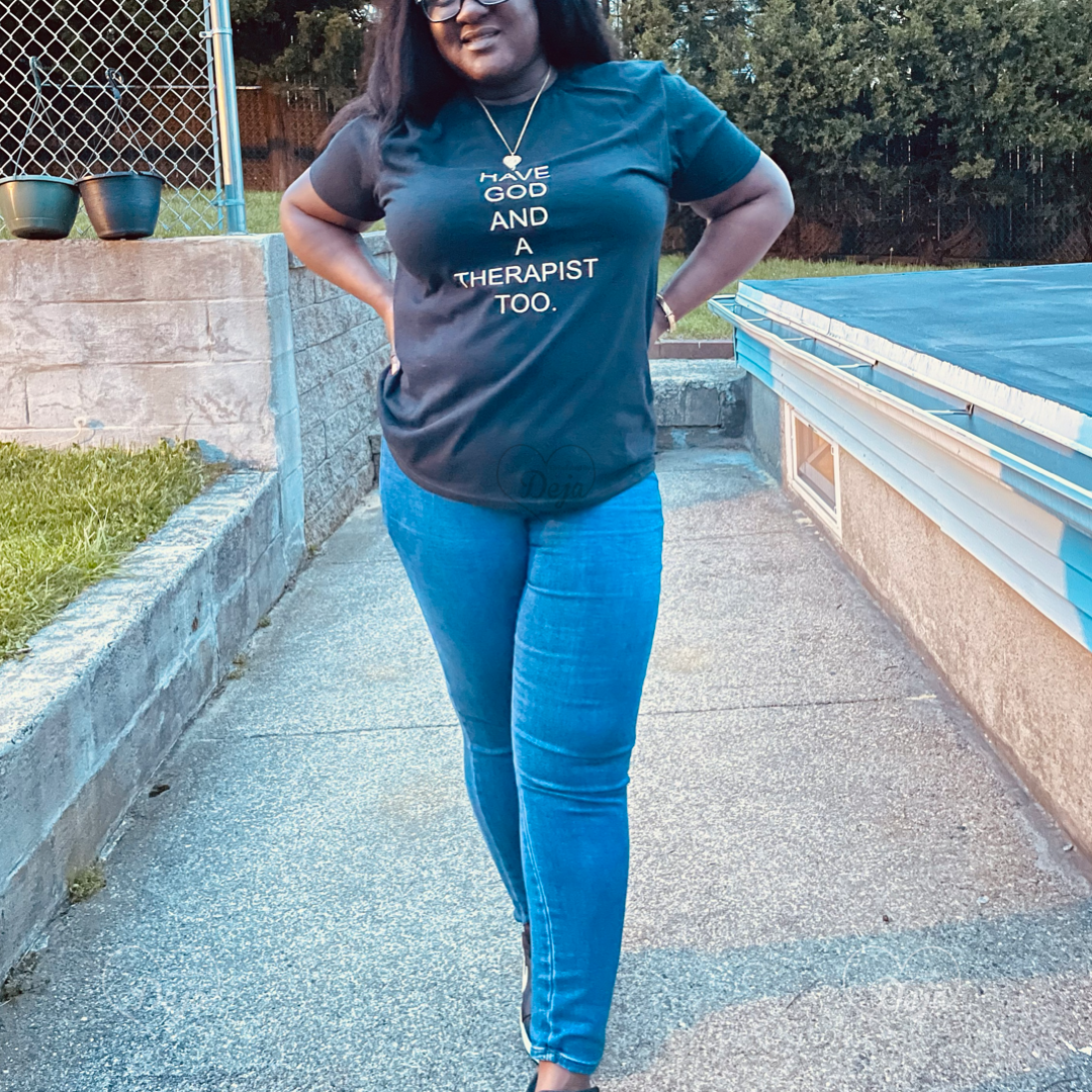 God & Therapist T-shirt