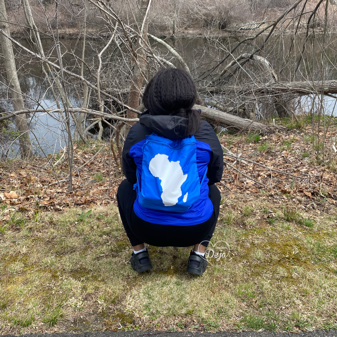 Africa Drawstring Backpack