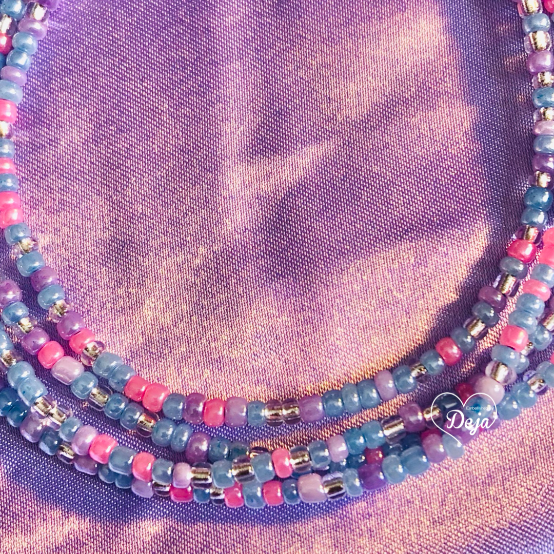 Cotton Candy Waistbead