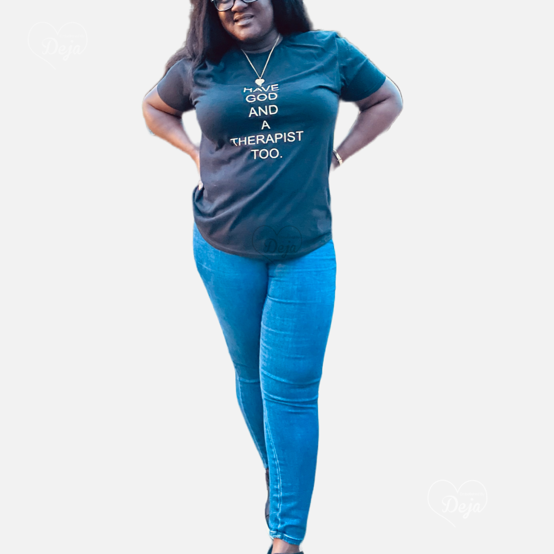 God & Therapist T-shirt