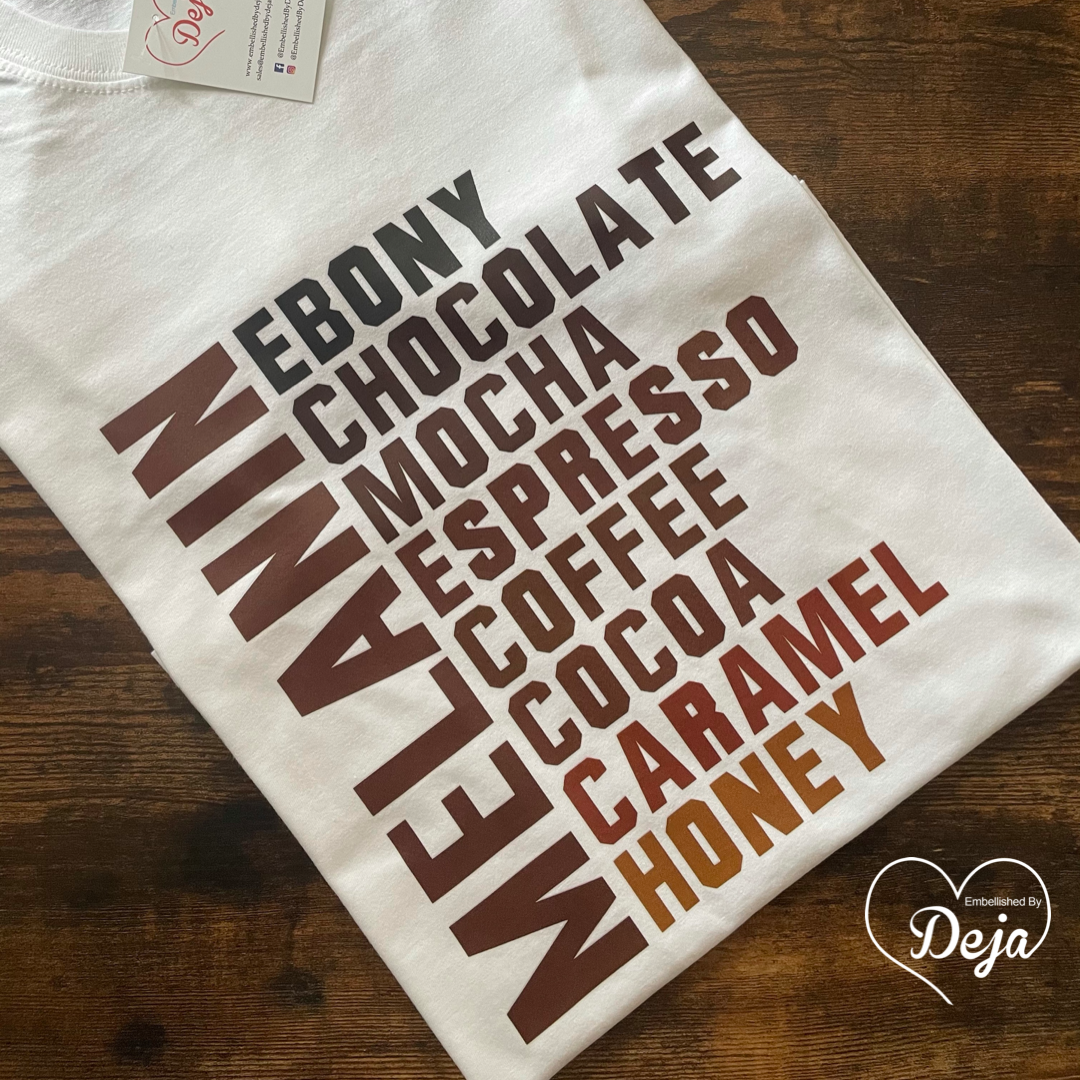 Melanin Flavors T-shirt
