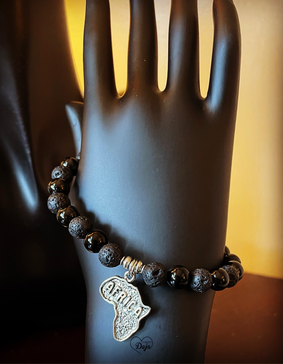 Onyx Beaded Bracelet
