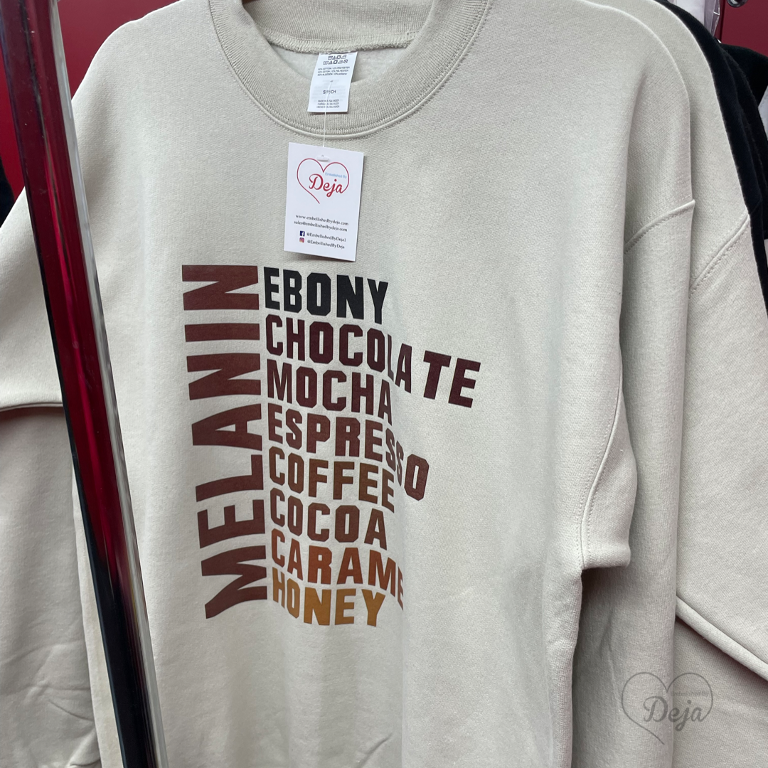 Melanin Flavors Sweatshirt