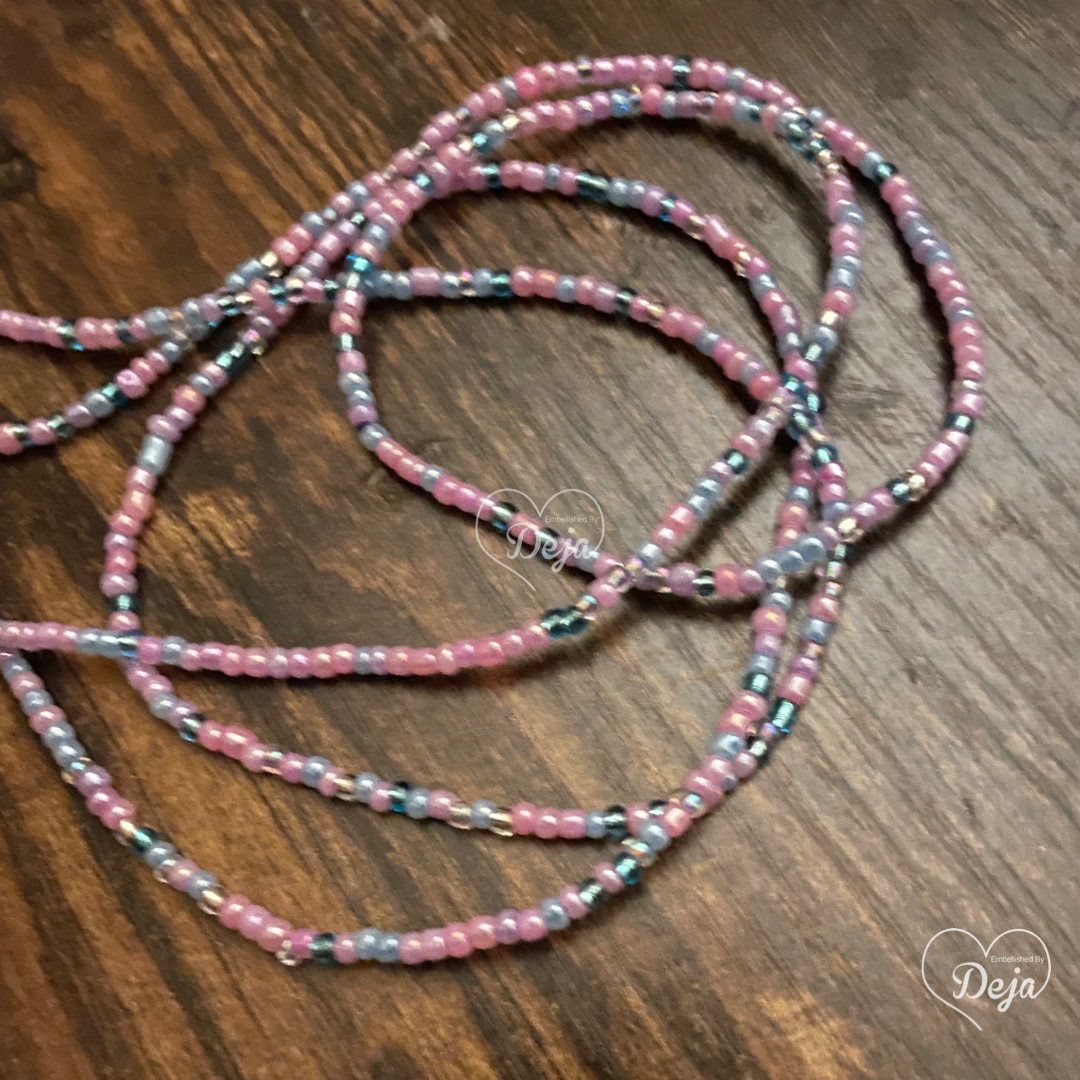 Cotton Candy Waistbead