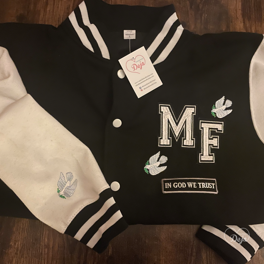 Custom Embroidery Varsity Jacket
