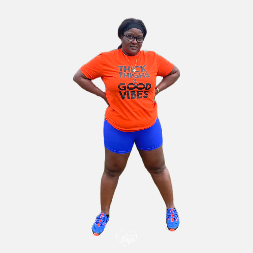 Thick Thighs Good Vibes T-shirt