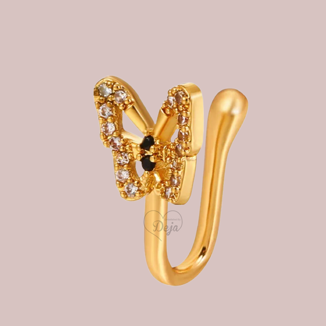 Butterfly Nose Ring