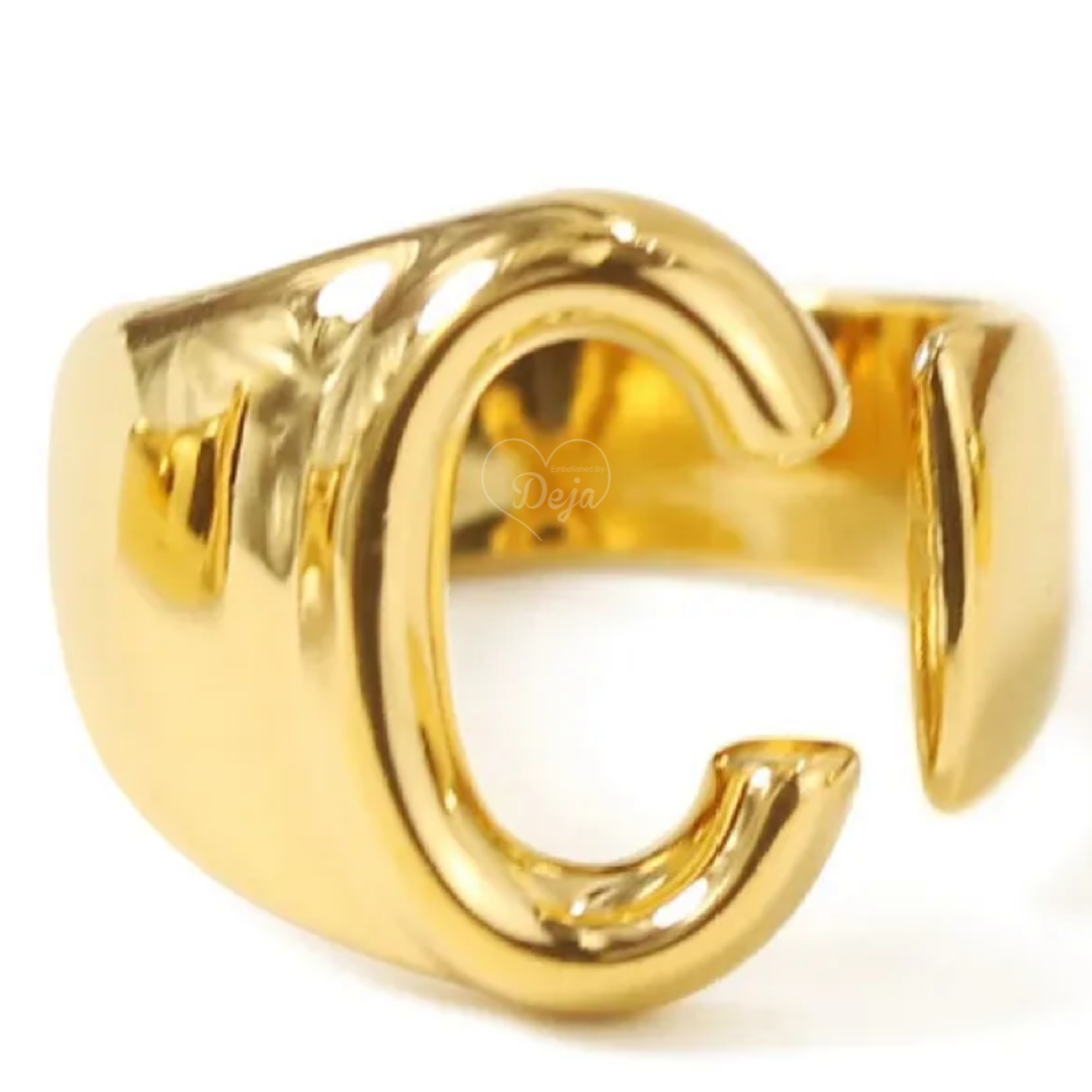 Chunky Initial Ring