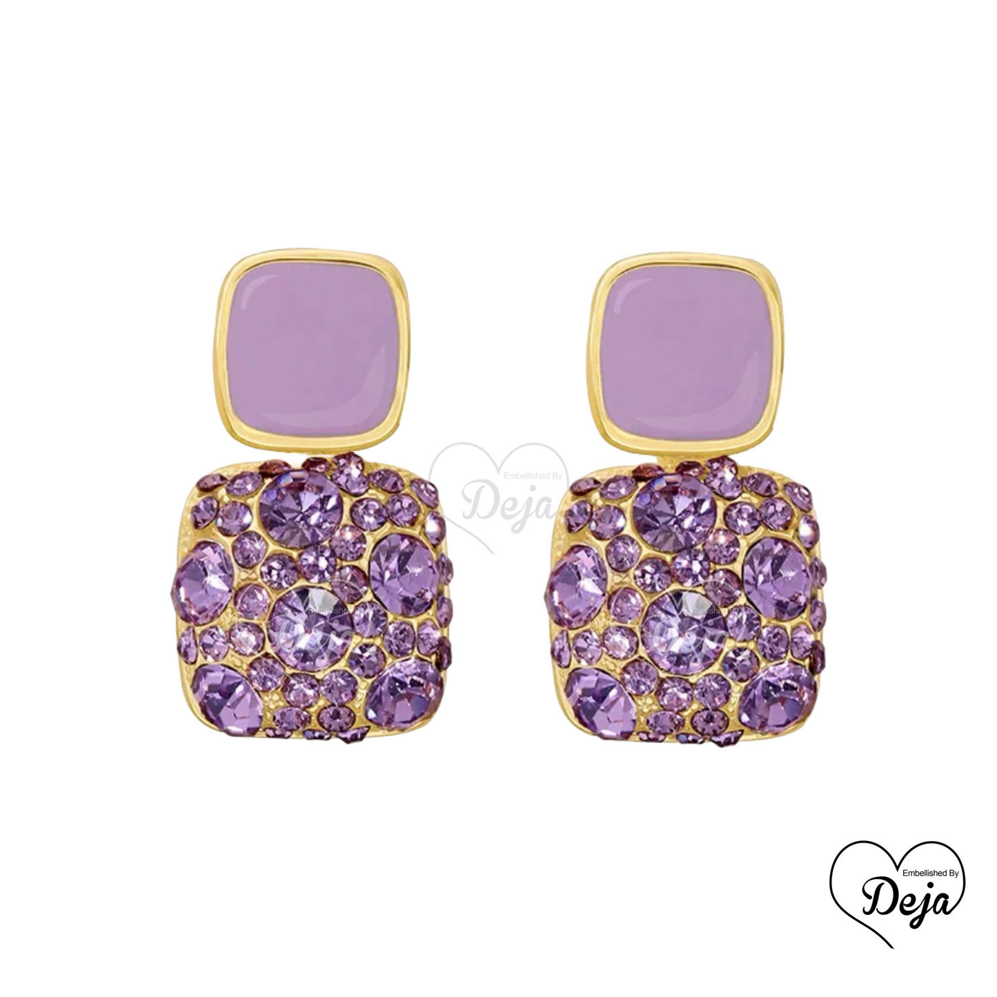 Crystal Rhinestone Earrings