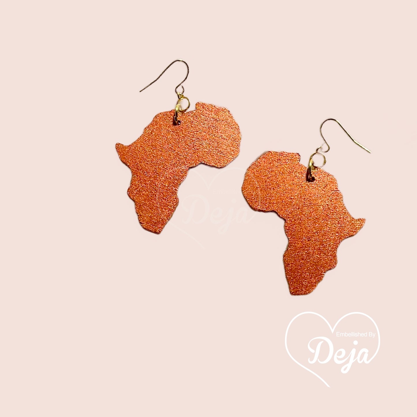 Africa Wooden Earrings