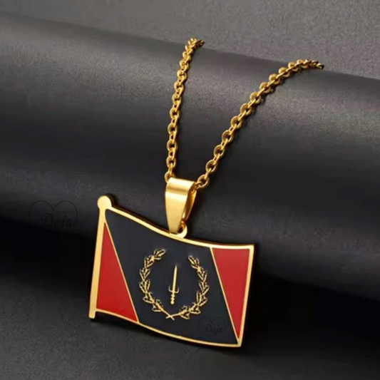 Soulaan Flag Necklace