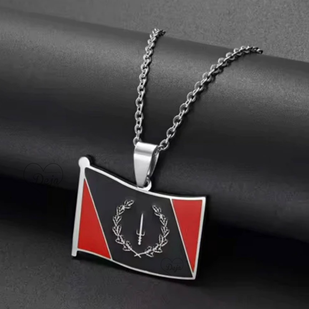Soulaan Flag Necklace