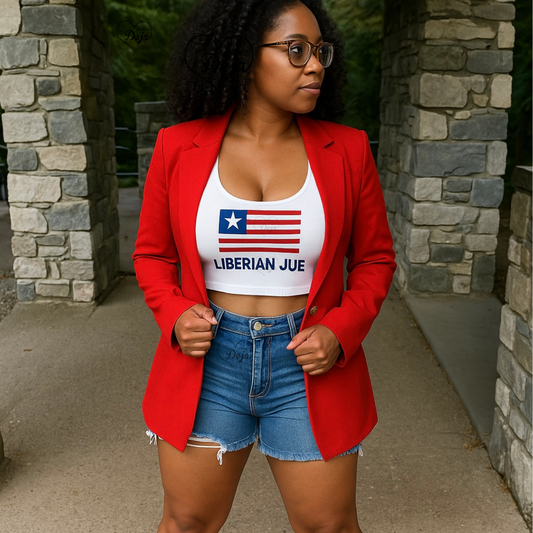 Liberian Jue Crop Top
